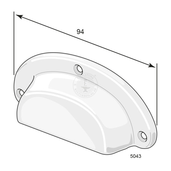 Bowl handle 5043 - Image 2