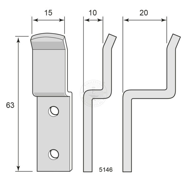 Double hook 5146 - Image 3