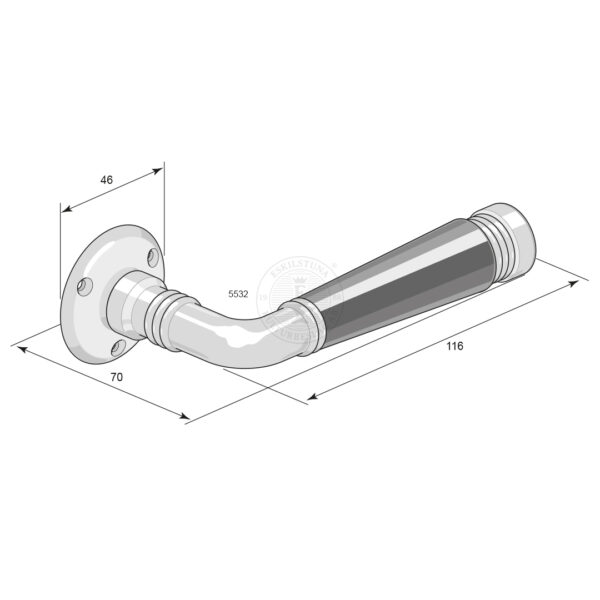 Dörrtrycke 5532 - Bild 3